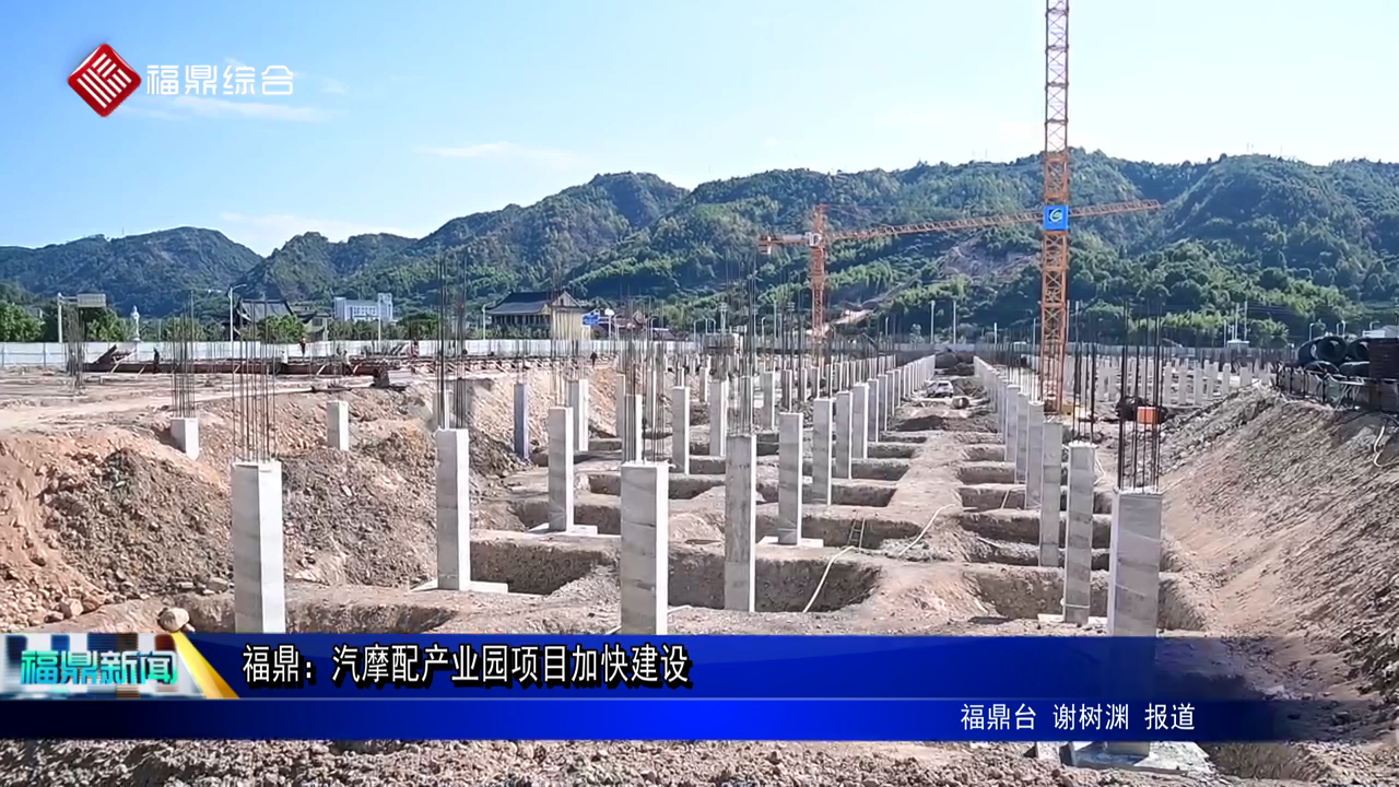 电游平台：汽摩配产业园项目加快建设